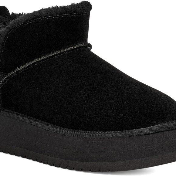 Women's Koola Ultra Mini Platform Ankle Boot - Black, Size 5 - Picture 1 of 6
